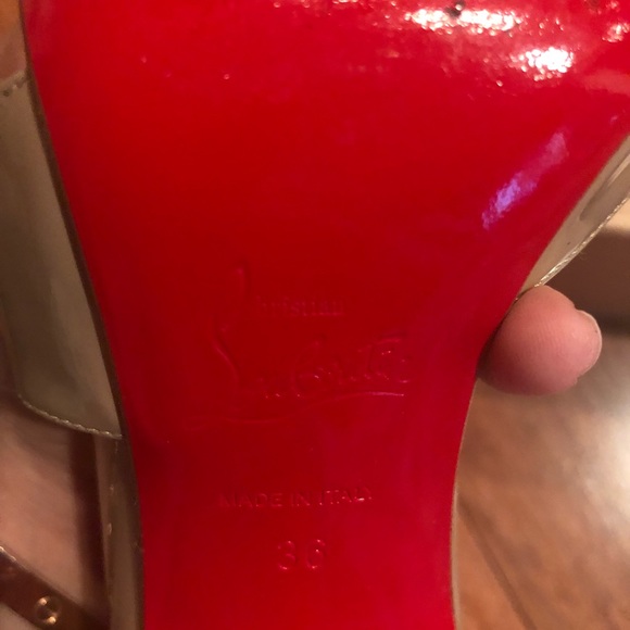 Christian Louboutin Ograde Pump in Beige - Picture 5 of 6